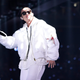 Chinese rapper GAI performs during a New Year concert in Guangzhou
